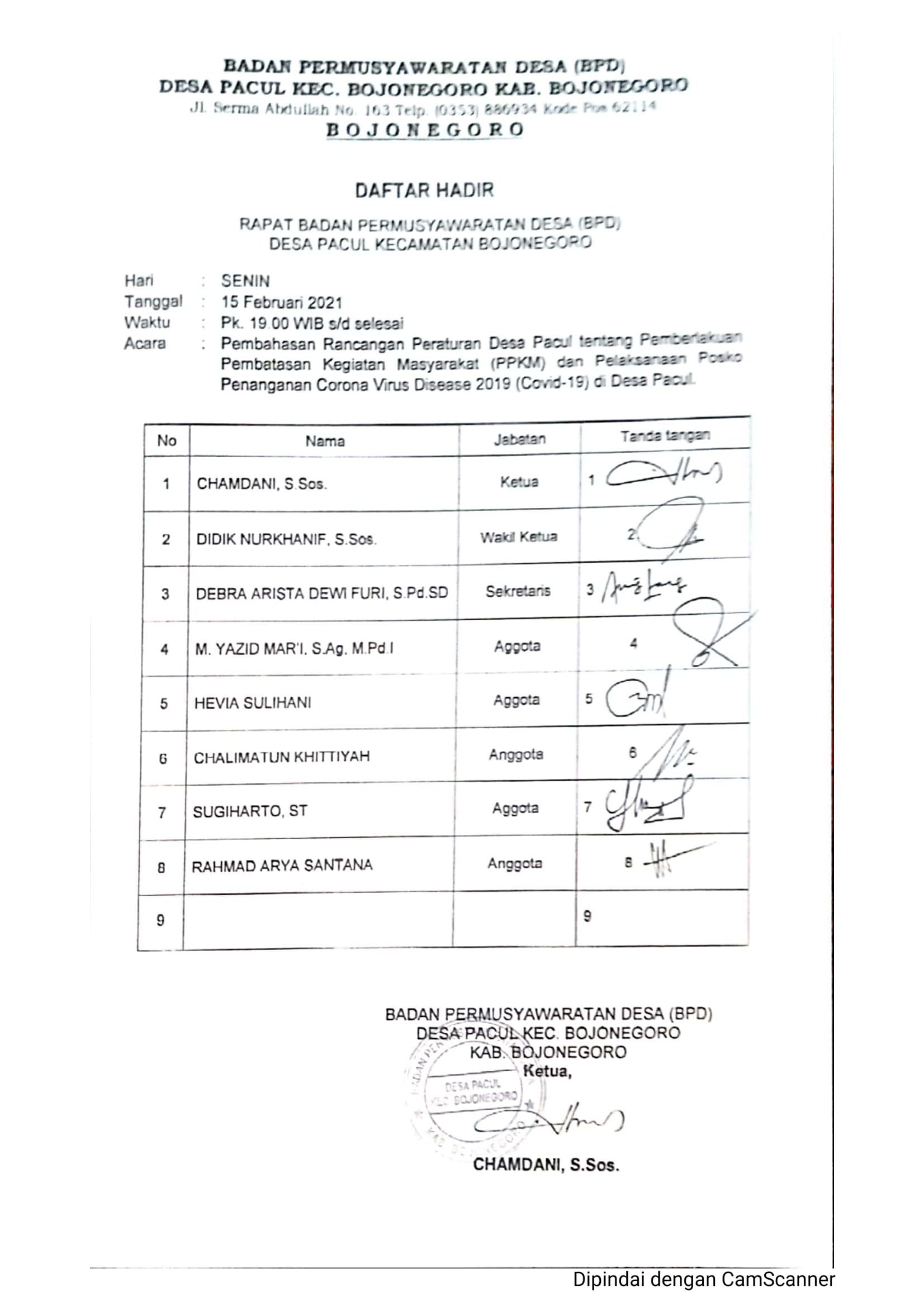 Perdes No 1 Tahun 2021 Tentang Pemberlakuan PPKM dan pelaksanaan posko penanganan covid 19-25